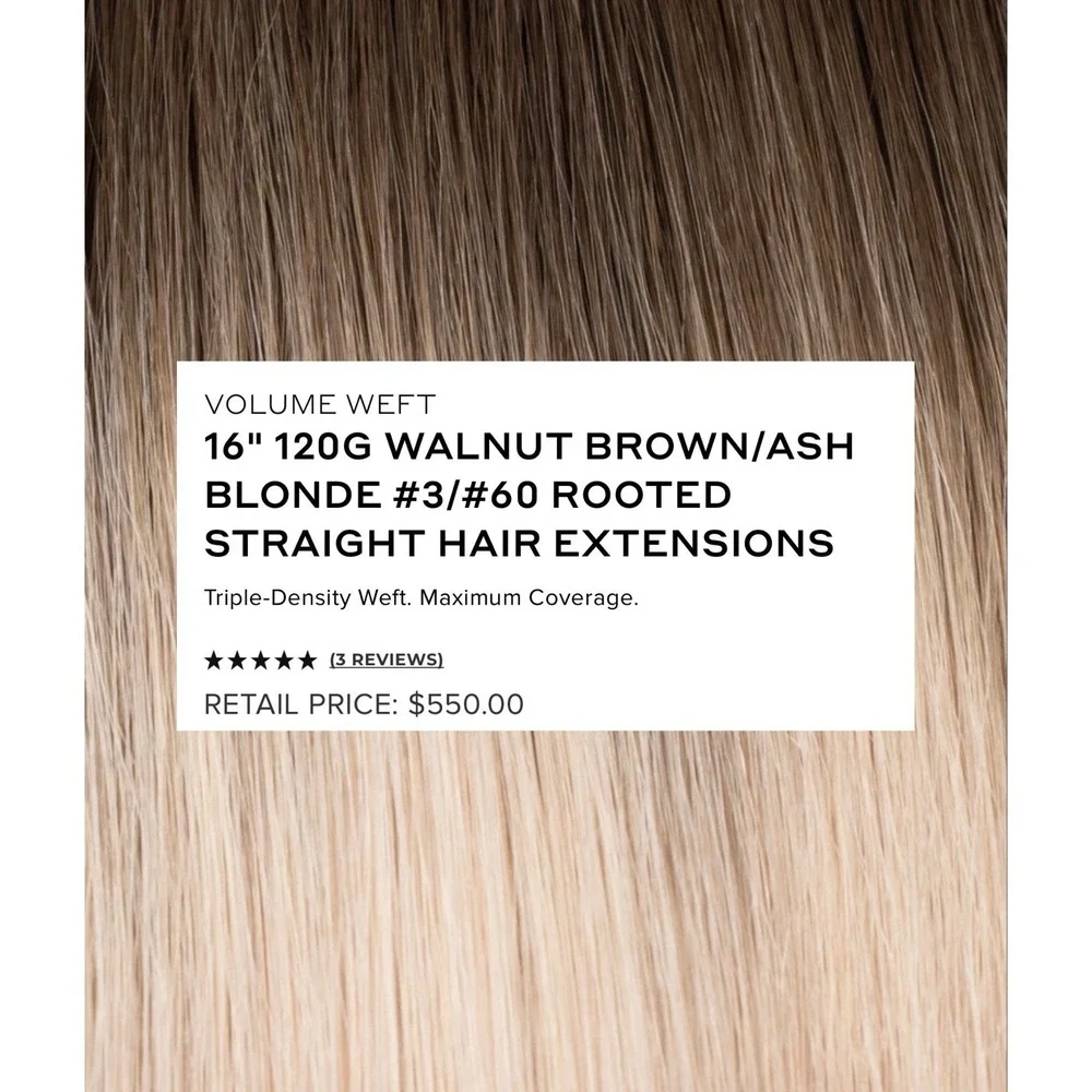 Bellami Professional Volume Weft 16